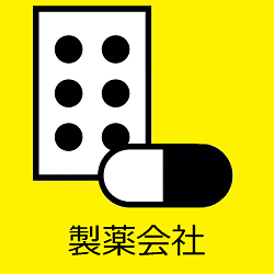 製薬会社button